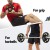Everfit 16kg Barbell and Dumbbell Set, 120cm A3 Alloy Steel Bar, Cast Iron Rubber Plates, Home Gym Weightlifting Kit