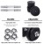 Everfit 20kg Adjustable Dumbbell Set with Non-Slip Handle, Plastic-Coated Weight Plates for Strength Training