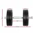 Everfit 25kg Adjustable Dumbbell Set with Non-Slip Handles, High-Quality Steel Bar, and Cast Cement Weight Plates