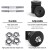 Everfit 25kg Adjustable Dumbbell Set with Non-Slip Handles, High-Quality Steel Bar, and Cast Cement Weight Plates