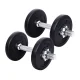 Everfit 10kg Adjustable Dumbbell Set with Non-Slip Handle & Cast Cement Plates for Strength Training
