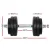 Everfit 30kg Adjustable Dumbbell Set with Non-Slip Handle, Cast Cement Weight Plates, Ideal for Home Gym Workouts
