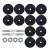 Everfit 35kg Adjustable Dumbbell Set with Non-Slip Handle, Steel Bar, and Plastic Coated Weight Plates for Home Workouts