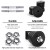 Everfit 35kg Adjustable Dumbbell Set with Non-Slip Handle, Steel Bar, and Plastic Coated Weight Plates for Home Workouts