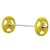 Everfit 46KG 120CM Barbell Set with 20KG Cast Iron Rubber-Coated Plates, Alloy Steel Bar, Non-Slip Grip, Yellow