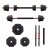 Everfit 20kg Adjustable Dumbbell & Barbell Set - Cast Iron, Space-Saving Home Gym Weights for Full-Body Workouts