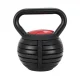 Everfit 18kg Adjustable Cast Iron Kettlebell Set, 10lbs–40lbs, Removable Plates, Quick Lock, Oversized Handle, Black