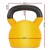 Everfit 20kg Kettlebell Cast Iron with PVC Neoprene Coating, Oversized Handle, Flat Base, Home Gym Weightlifting