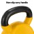 Everfit 20kg Kettlebell Cast Iron with PVC Neoprene Coating, Oversized Handle, Flat Base, Home Gym Weightlifting