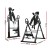 Everfit Inversion Table Grey with Adjustable 180° Range, Padded Backrest, Steel Frame, 120kg Capacity, Foldable