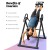 Everfit Inversion Table Grey with Adjustable 180° Range, Padded Backrest, Steel Frame, 120kg Capacity, Foldable