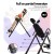 Everfit Inversion Table Grey with Adjustable 180° Range, Padded Backrest, Steel Frame, 120kg Capacity, Foldable