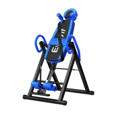 Everfit Inversion Table Gravity Exercise Inverter - Blue, Powder-Coated Steel, 180° Adjustable, Foldable, 120kg Capacity