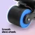 Everfit Ab Roller Automatic Rebound Wheel, Stable Triangular Design, Non-Slip Grip, 25x10x15cm, Blue, Home Gym