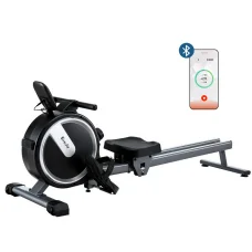 Everfit 16 Level Magnetic Rowing Machine for Home - App Compatible, 5kg Flywheel, Foldable Design, 200kg Capacity
