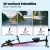 Everfit Hydraulic Rowing Machine Rower, 12-Level Resistance, Steel Frame, Foldable, LCD, Full Body Home Gym
