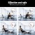 Everfit Hydraulic Rowing Machine Rower, 12-Level Resistance, Steel Frame, Foldable, LCD, Full Body Home Gym