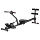 Everfit Hydraulic Rowing Machine Rower, 12-Level Resistance, Steel Frame, Foldable, LCD, Full Body Home Gym