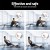 Everfit Hydraulic Rowing Machine Rower, 12-Level Resistance, Steel Glide Rail, Foldable, LCD, Home Gym 110kg