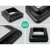 Everfit 2X Aerobic Step Riser - Adjustable 5cm Height Increments, Non-Skid Pads, 40x40x8cm Black - Home & Gym Fitness