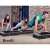 Everfit 2X Aerobic Step Riser - Adjustable 5cm Height Increments, Non-Skid Pads, 40x40x8cm Black - Home & Gym Fitness