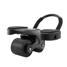 Everfit Ab Roller Automatic Rebound Wheel, Non-Slip PP+TPE, 45x10x27cm, Foam Grip, Phone Holder, Home Gym Core Trainer