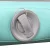 Everfit 3m x 1m Air Track Mat - Mint & Grey, Inflatable Gymnastic Tumbling Mat with Anti-Slip Surface & Carry Bag