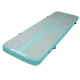 Everfit 3m x 1m Air Track Mat - Mint & Grey, Inflatable Gymnastic Tumbling Mat with Anti-Slip Surface & Carry Bag