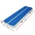 Everfit 4m x 1m Inflatable Air Track Mat - 20cm Thick, Durable 1000-Denier Fabric, Blue & White, Gymnastics &