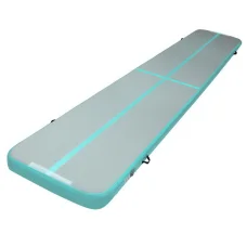 Everfit GoFun 5X1M Inflatable Air Track Mat - Mint Green, 1000-Denier Fabric, Non-Slip, Portable Gymnastics Floor