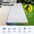 Everfit 6M Inflatable Air Track Mat with Pump, Drop-Stitched 1000D Fabric, Anti-Slip, Portable Gymnastics Mat