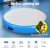 Everfit 1m Round Air Track Spot Inflatable Gymnastics Tumbling Mat with Pump, 1000D Double-Wall, Blue, Anti-Slip