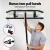 Everfit Multi-Grip Pull Up Bar for Doorways - 101cm Carbon Steel, 200kg Capacity, Includes Resistance Bands, No Drilling