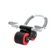 Everfit Ab Roller Automatic Rebound Wheel with Knee Pad, Foam Grip, Non-Slip, 44x10x21cm, Home Gym Fitness Equipment