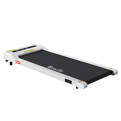 Everfit Electric Walking Pad Treadmill 360mm White, Foldable Under Desk, Bluetooth, Shock Absorption, 1-10km/h