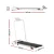 Everfit Electric Walking Pad Treadmill - Compact, Foldable, 3-Level Incline, Bluetooth Control, 380mm Belt, White