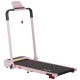 Everfit Treadmill Electric Walking Pad Pink, Foldable with Incline, Compact for Home Gym, Bluetooth, No Assembly Needed