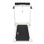 Everfit Electric Treadmill 2.5HP Foldable 12 Programs 450mm Belt Home Gym Fitness Equipment White LCD Bluetooth
