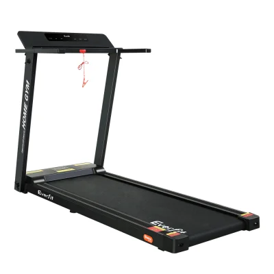 Everfit Foldable Electric Treadmill 2.5HP 14km/h 12 Programs LCD 117x45cm Home Gym Black Fitness Exercise