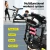 Everfit Electric Treadmill 3.5HP 18-Speed Home Gym Machine, 450mm Wide, Incline, Massager, Dumbbells, Foldable