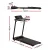Everfit Foldable Electric Treadmill with Incline & Detachable Desk, Bluetooth App, Shock-Absorption Belt, 2.5HP, Black