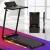 Everfit Foldable Electric Treadmill with Incline & Detachable Desk, Bluetooth App, Shock-Absorption Belt, 2.5HP, Black