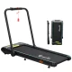 Everfit Foldable Electric Treadmill Walking Pad 420mm Belt Under Desk Home Gym Fitness with Remote & Bluetooth Speakers