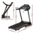 Everfit Electric Treadmill: 2.5HP Motor, 420mm Belt, 12 Programs, USB/MP3, Foldable, Black, Home Gym Fitness Machine