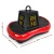Everfit Vibration Machine Platform Red - Dual-Belt Motor, 99 Speed Levels, Resistance Bands, 180kg Capacity, 70x39x13cm