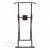 Everfit Foldable Chin Up Tower, Adjustable Dip Station, Steel, Black, 200kg Capacity, Home Gym, 5-in-1 Exercise Station