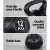 Everfit 12kg Kettlebell Set - Concrete Filled, Anti-Slip Grip, Full-Body Workout, Home Gym Strength Training