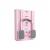 Everfit Pilates Reformer Abdominal Exercise Board Set - Pink, 106x41cm, Non-Slip, Adjustable Resistance, Portable