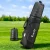 Everfit Golf Travel Bag with Wheels, Semi-Hard Shell, Oxford Fabric, Foldable, 135cm, Airline Approved, Black