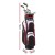 Everfit 10-Piece Men’s Right Handed Golf Club Set with Alloy Driver, Steel Irons, Zinc Putter, Stand Bag, 5-Way Dividers